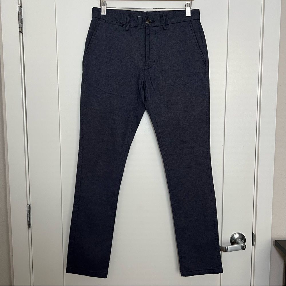 Old Navy Pants Mens 30x32 Navy Blue Ultimate Slim Built-In Flex Chino Casual